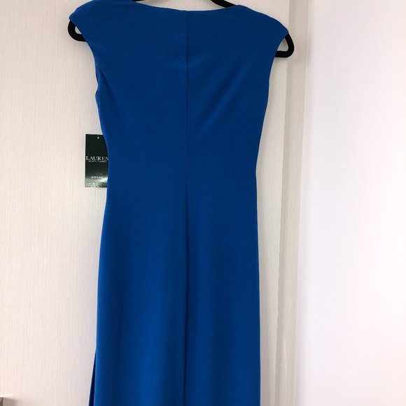 NWT Lauren Ralph Lauren Elkana Stretch Dress - Picture 6 of 6